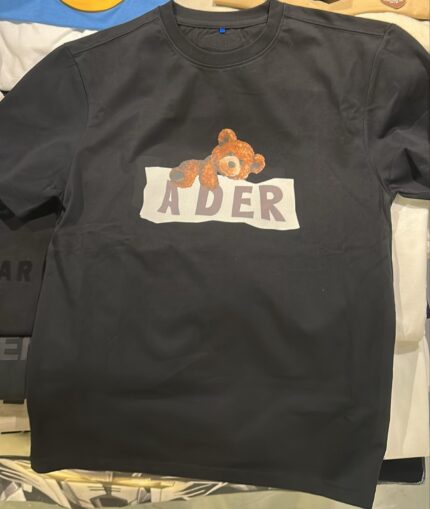 ADER Teddy bear tee black